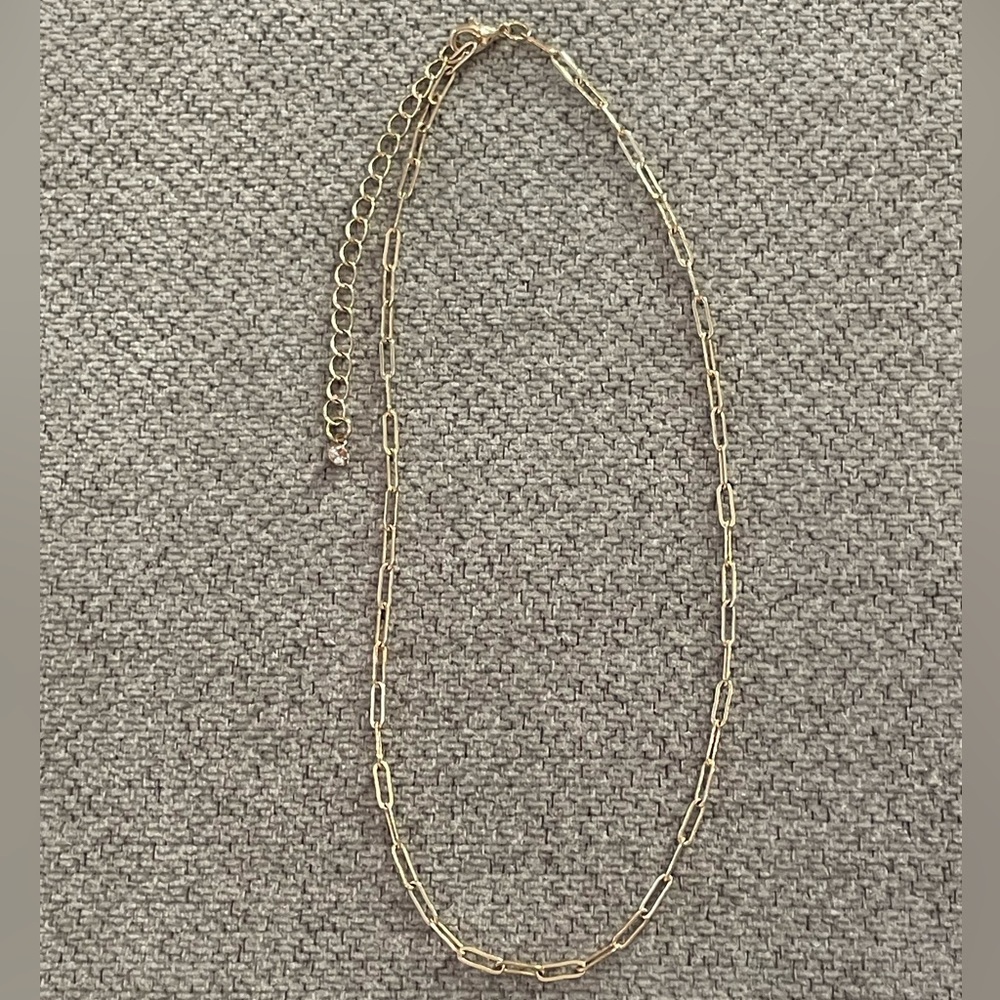 Paperclip Chain Necklace